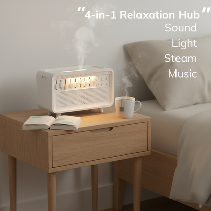 White Noise Machine & Night Light Humidifier Speaker