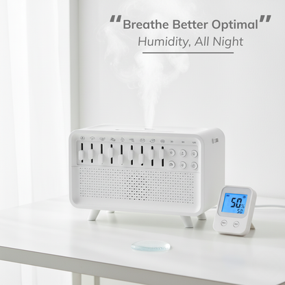 White Noise Machine & Night Light Humidifier Speaker