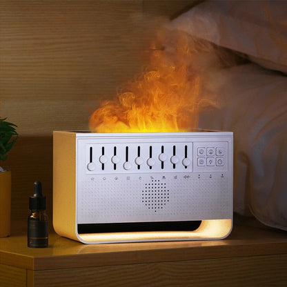 Portable White Noise Sleep Machine with Night Light