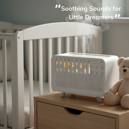 White Noise Machine & Night Light Humidifier Speaker