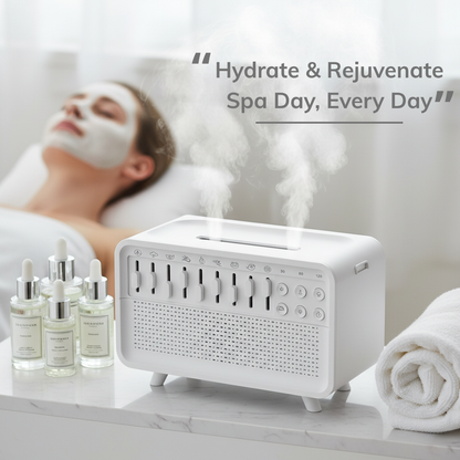 White Noise Machine & Night Light Humidifier Speaker