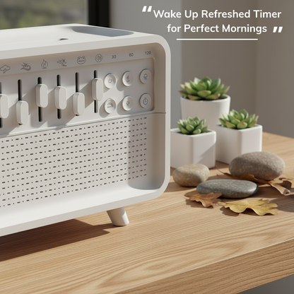 White Noise Machine & Night Light Humidifier Speaker