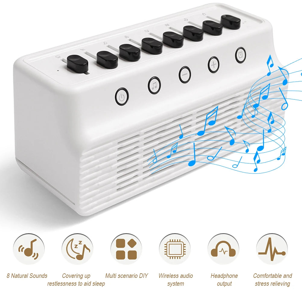 Nature Sounds White Noise Bluetooth Speaker & Humidifier