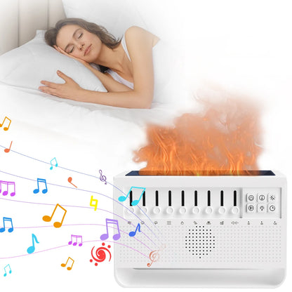 Portable White Noise Sleep Machine with Night Light