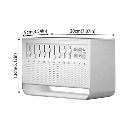 Portable White Noise Sleep Machine with Night Light
