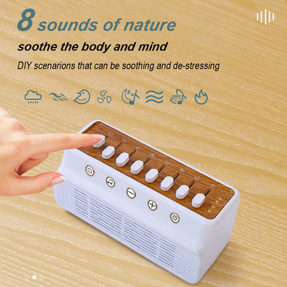 Nature Sounds White Noise Bluetooth Speaker & Humidifier