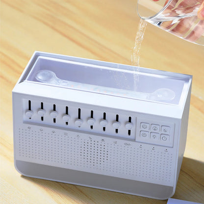 Portable White Noise Sleep Machine with Night Light